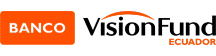 Logo Banco VisionFund Ecuador. Préstamos y servicios financieros.